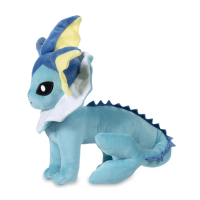Officiële Pokemon knuffel Vaporeon pokemon center eevee collection 2021 +/- 26cm 